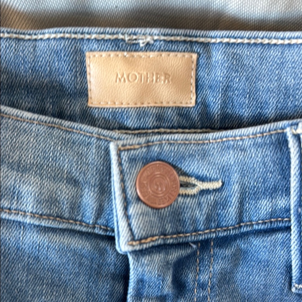 MOTHER jeans, comfy cute and only worn 1 time. - Picture 5 of 7